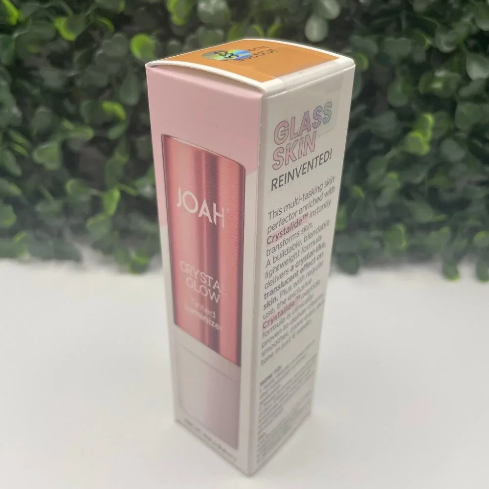 NIB - Joah Crystal Glow Tinted Luminizer Stick WITH BRUSH - Nude Beige